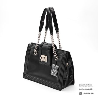 CHANEL シャネル ボーイシャネル ボーイシャネル 16165205 ハンドバッグ Leather Black レディース