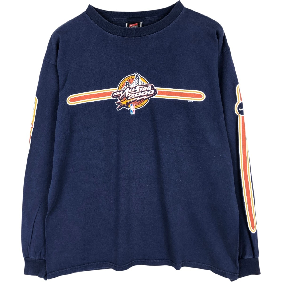 古着 ~00年代 ナイキ NIKE TEAM NBA All-Star Game ロングTシャツ ロンT メンズM相当/eaa673083
