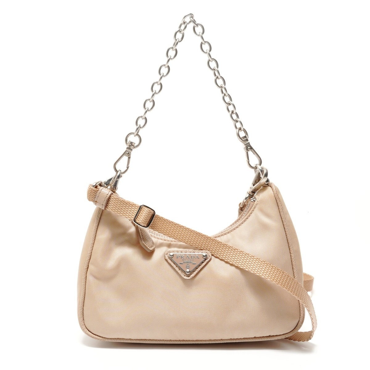 プラダ PRADA ナイロン 2WAY ミニ ショルダーバッグ【中古】