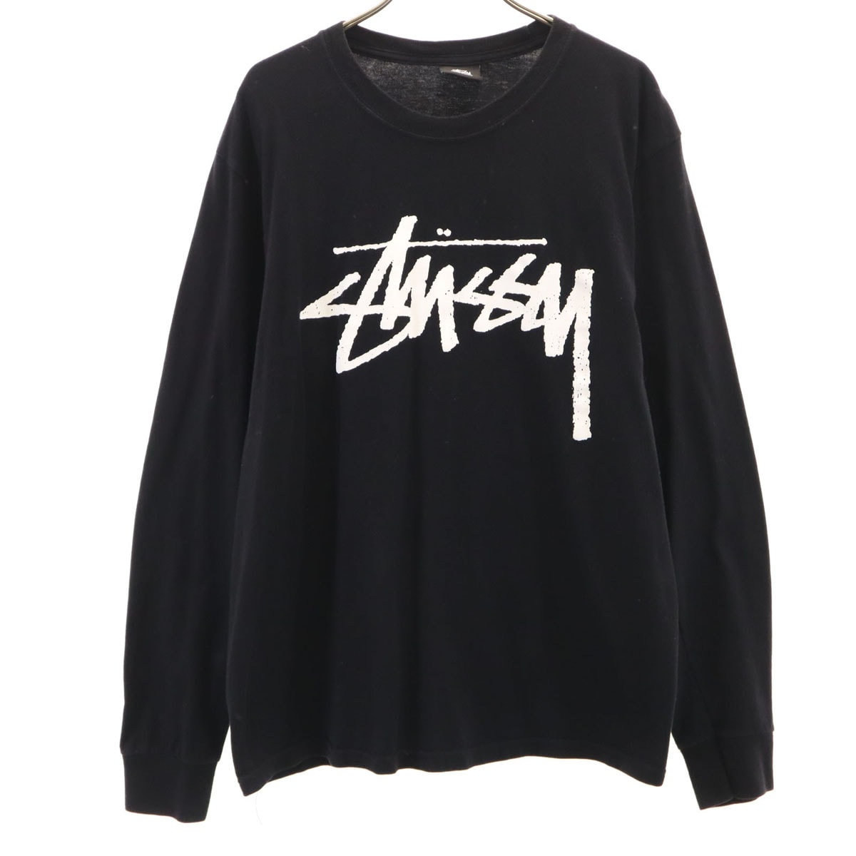 STUSSY ステューシー 長袖 Tシャツ M ブラック ロンT