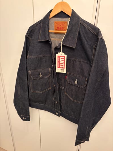 LEVI'S Vintage Clothing Jacket 1953 Model "Indigo"