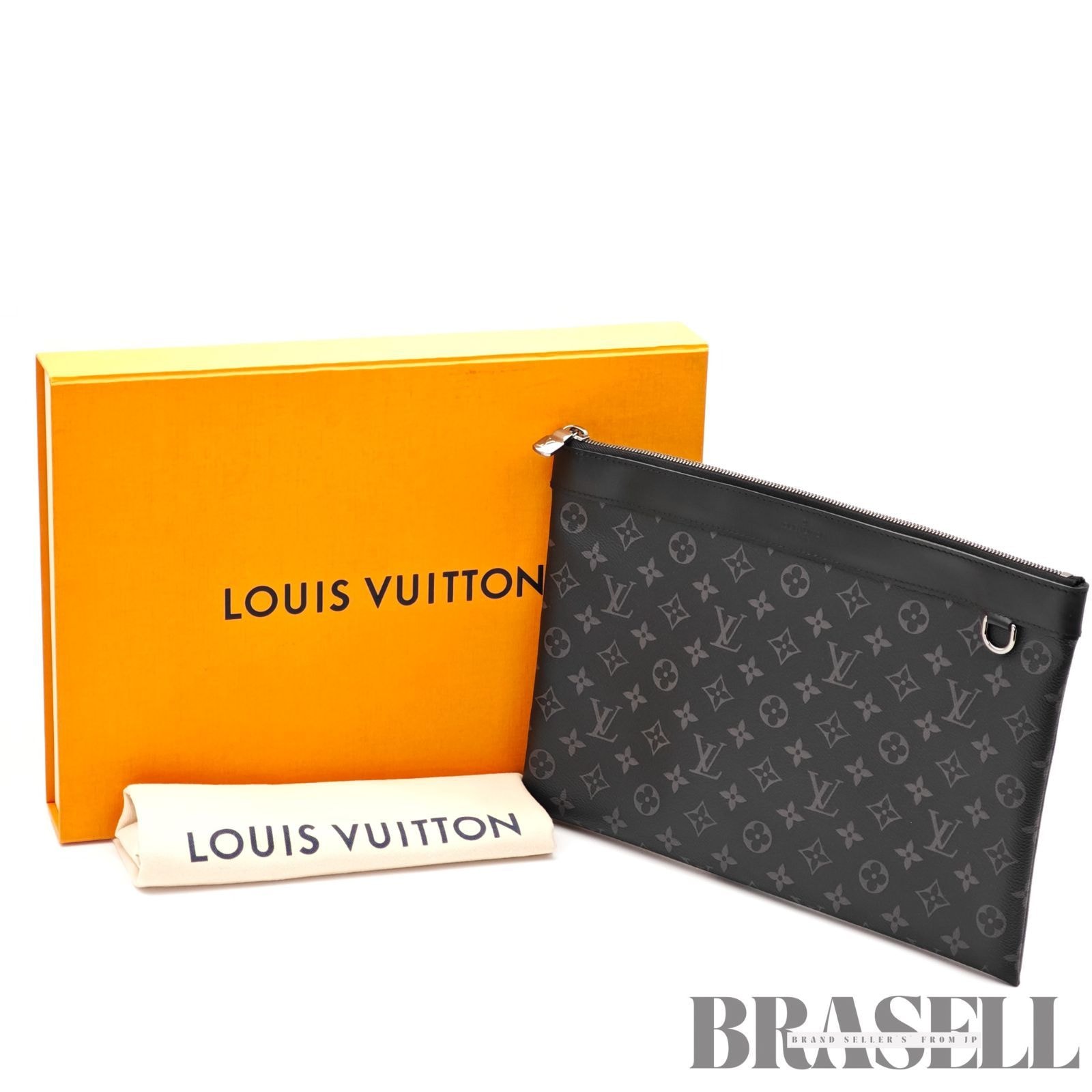 LOUIS VUITTON ルイ・ヴィトン エクリプス ポシェット・ディスカバリー モノグラム エクリプス ポシェット・ディスカバリー M62291 TN3189 クラッチバッグ Monogram Canvas Black レディース
