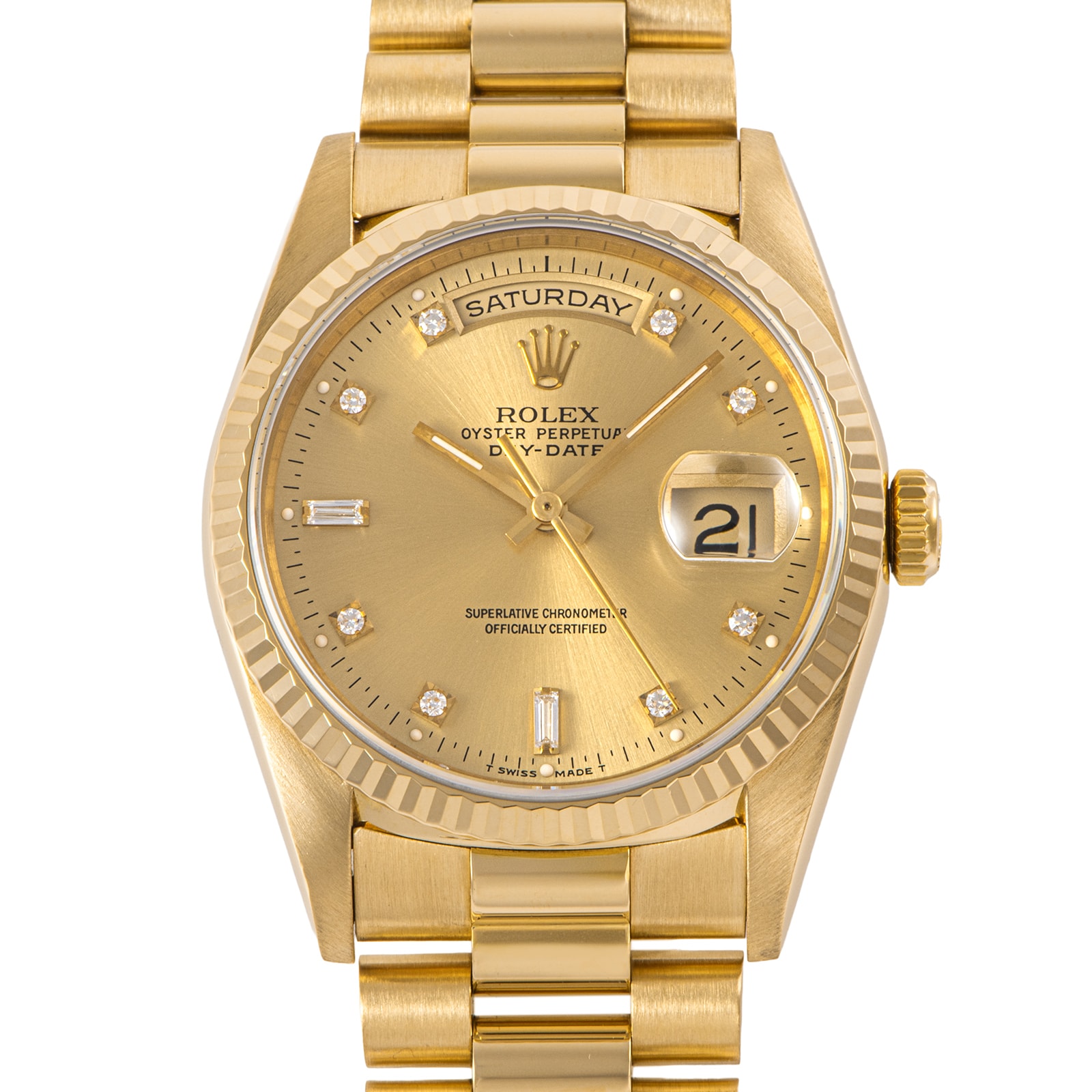 ROLEX ロレックス デイデイト 18238A N番 Tritium K18YG【中古】