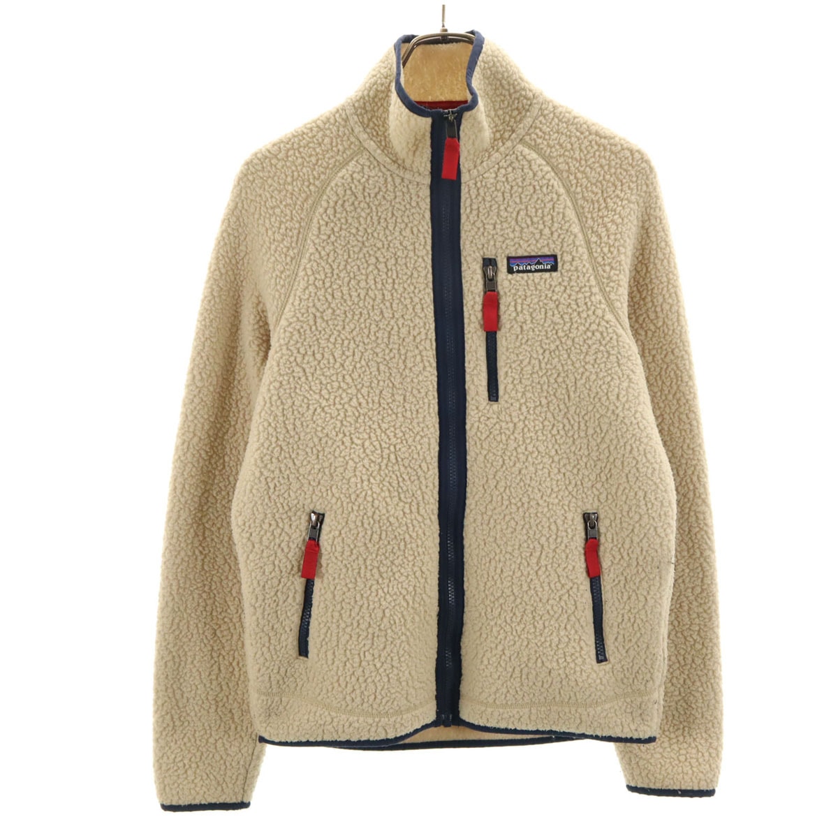 patagonia パタゴニア レトロパイル フリースジャケット S ベージュ 22801FA19 アウトドア