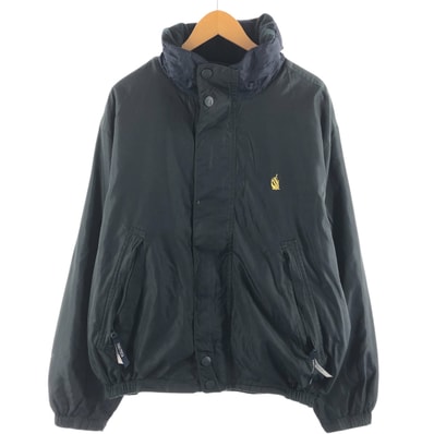 古着 90年代 ノーティカ NAUTICA チェック柄 ブラックウォッチチェック リバーシブル フリースジャケット メンズL相当 ヴィンテージ/eaa515316