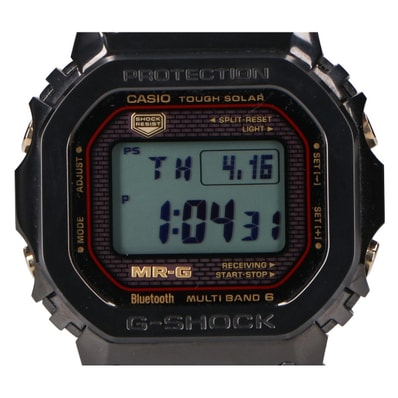 カシオ 美品 MRG-B5000B-1JR タフソーラー 電波 チタン