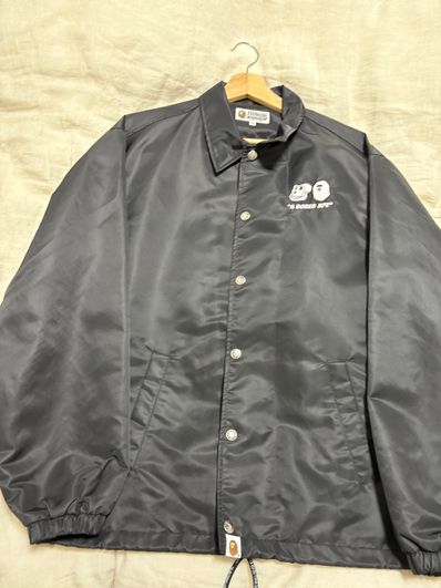 A BATHING APE x Bored Ape Yacht Club Coach Jacket "Black"
