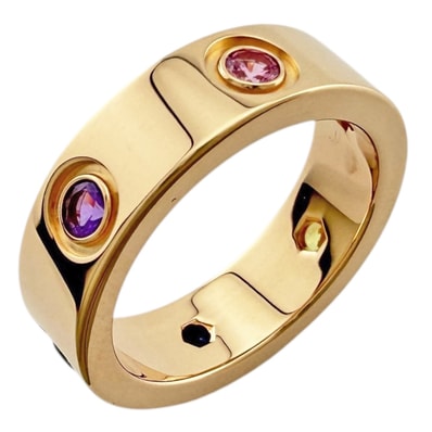 カルティエ ラブ リング 指輪 10号 18金 K18ピンクゴールド レディース CARTIER 中古