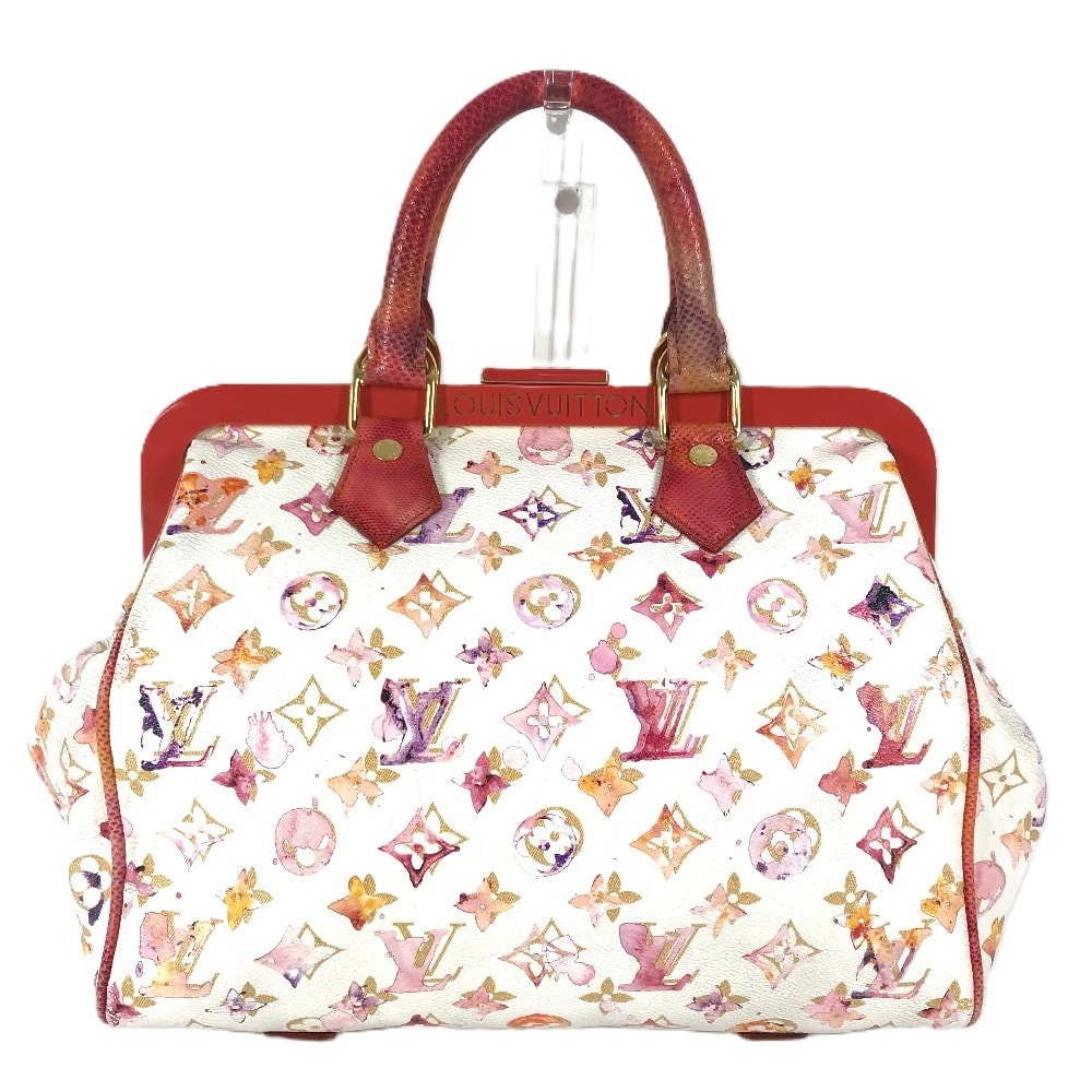 Louis Vuitton Speedy 30 Monogram Watercolor "Blanc"