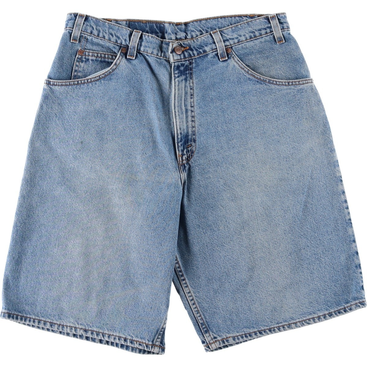 古着 90年代 リーバイス Levi's 565-1714 WIDE LEG デニムショーツ ハーフパンツ USA製 メンズw34相当 ヴィンテージ/eaa643780