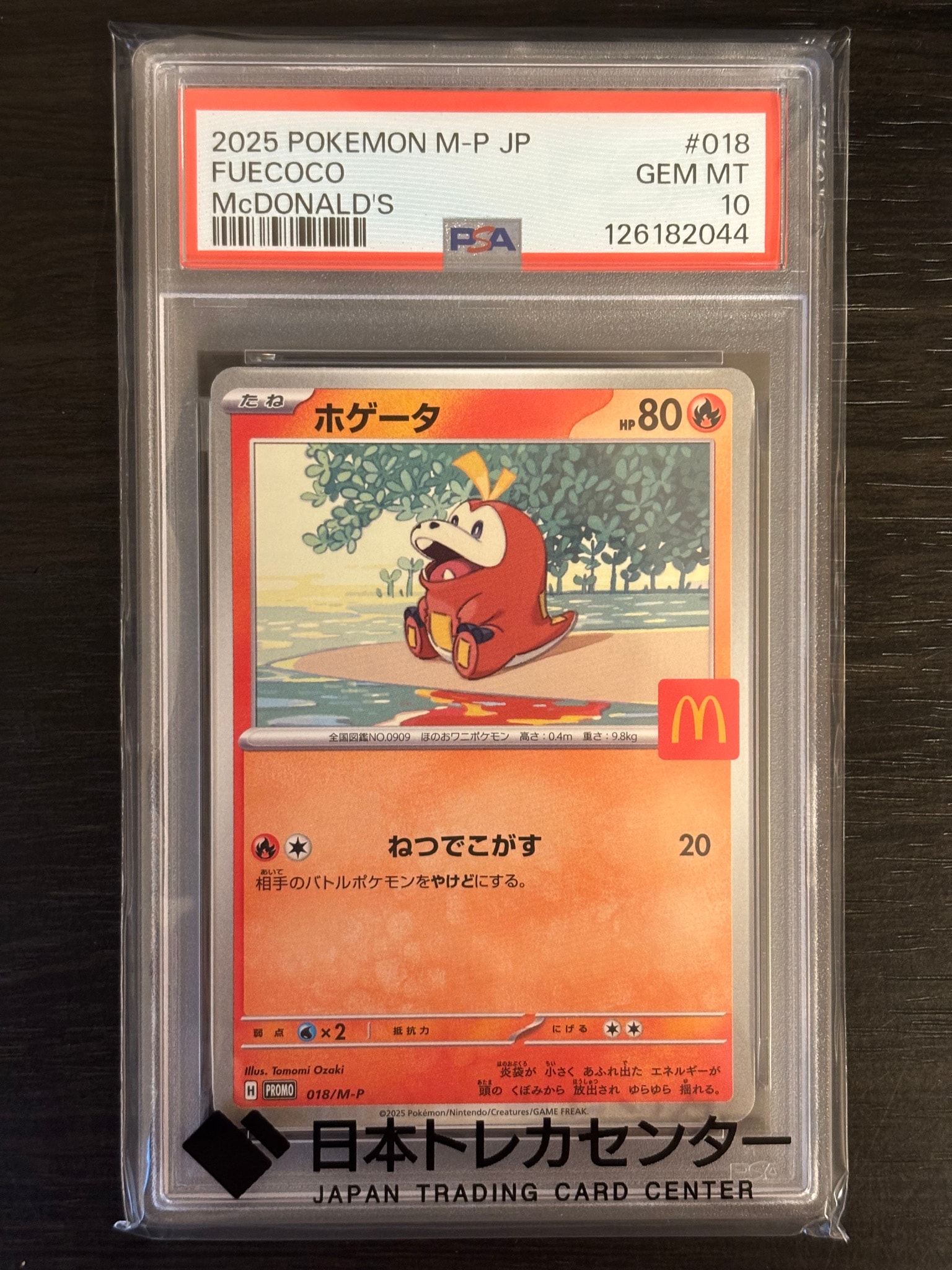 PSA10】ホゲータ P [M-P 018](プロモカードパック「マクドナルド