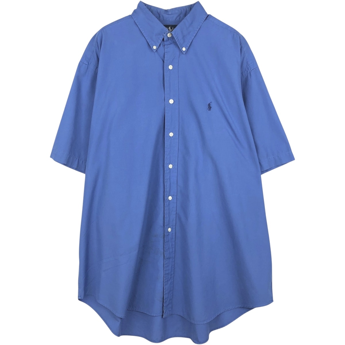 古着 ラルフローレン Ralph Lauren BLAKE 半袖 ボタンダウンシャツ メンズXL相当/eaa648878