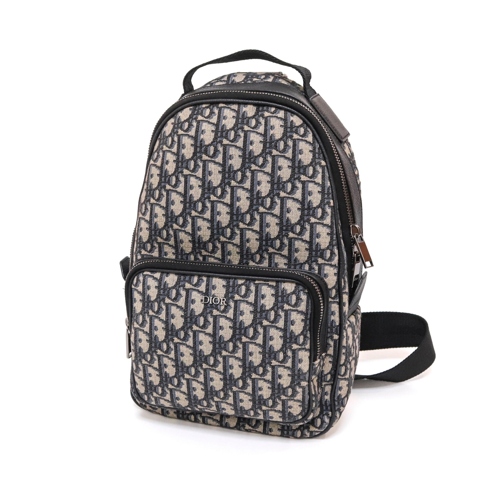 Dior Rider Mini Backpack Dior Oblique Jacquard "Beige"