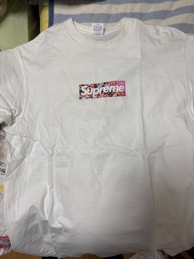 Supreme COVID-19 Relief Box Logo Tee "White"