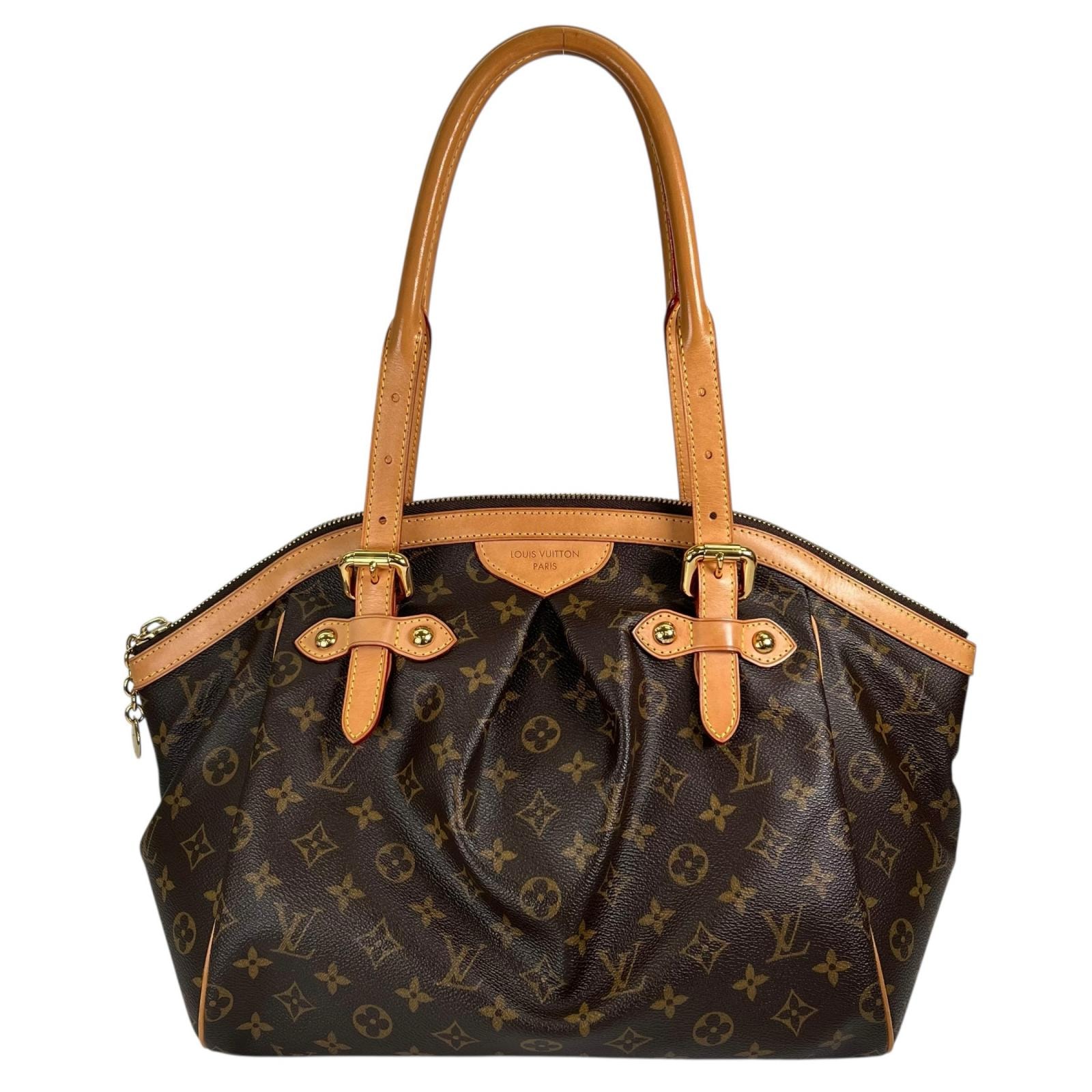 美品 LOUIS VUITTON ルイ・ヴィトン ティボリGM M40144 ハンドバッグ モノグラムキャンバス ブラウン レディース【中古】