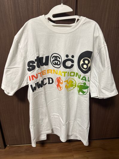 Stussy CPFM INTERNATIONAL TEE "White"
