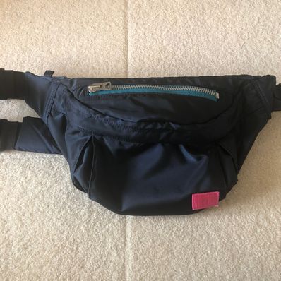 sacai x PORTER Nylon Waist Bag "Navy"
