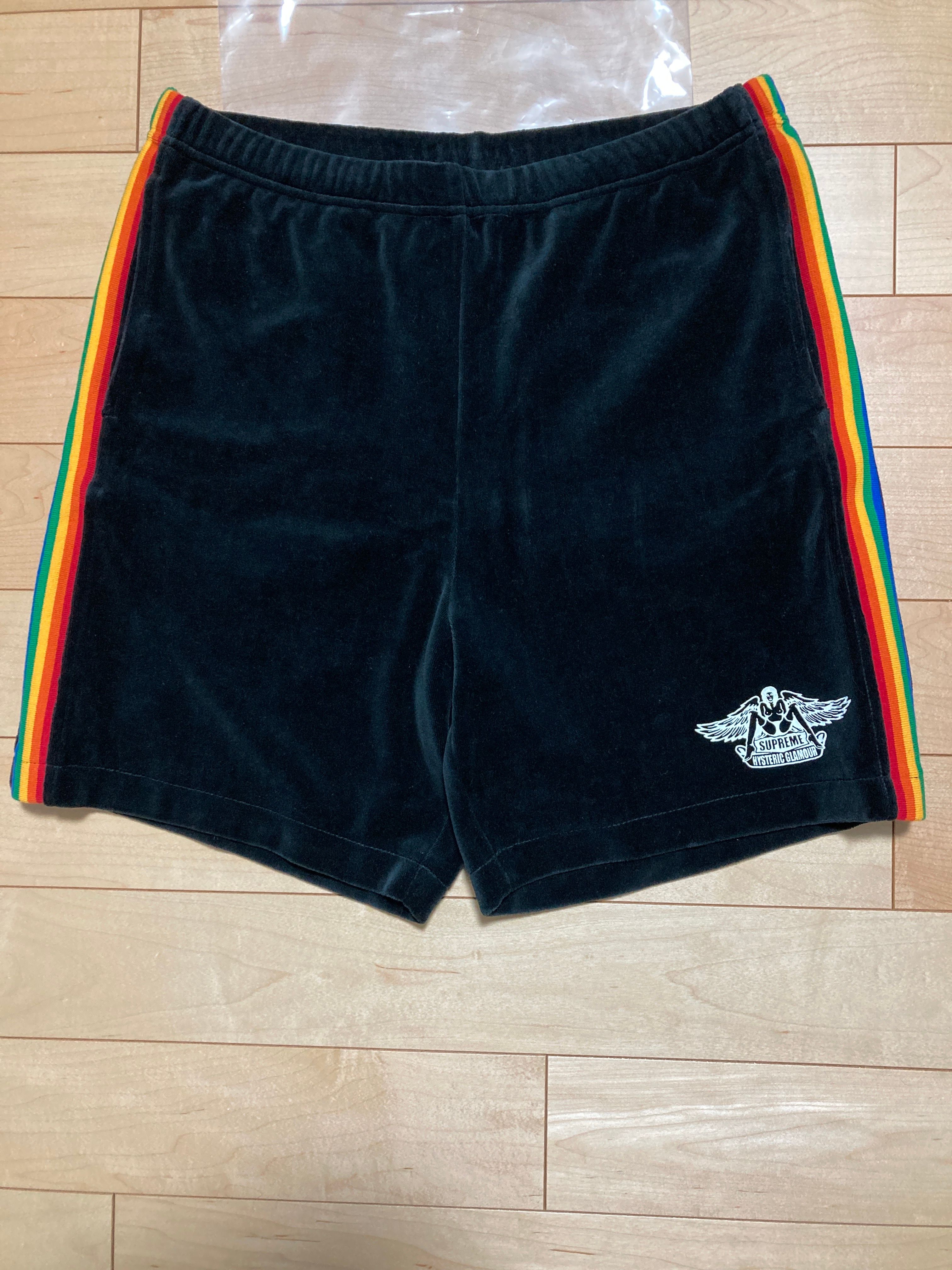 Supreme x HYSTERIC GLAMOUR Velour Short "Black"