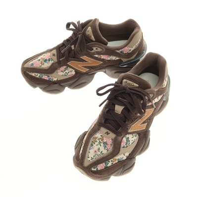 【中古】ニューバランス NEW BALANCE U9060ATP atmos pink別注 スニーカー ブラウン【サイズ23.5】【レディース】