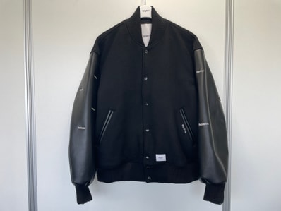 WTAPS BC / Jacket / WOPL Melton Synthetic "Black"