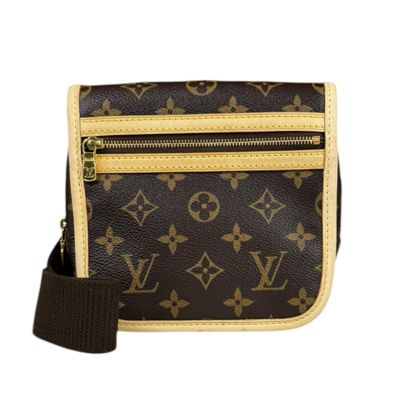 ルイヴィトン バムバックボスフォール モノグラム ショルダーバッグ モノグラムキャンバス M40108 ブラウン レディース LOUIS VUITTON  中古