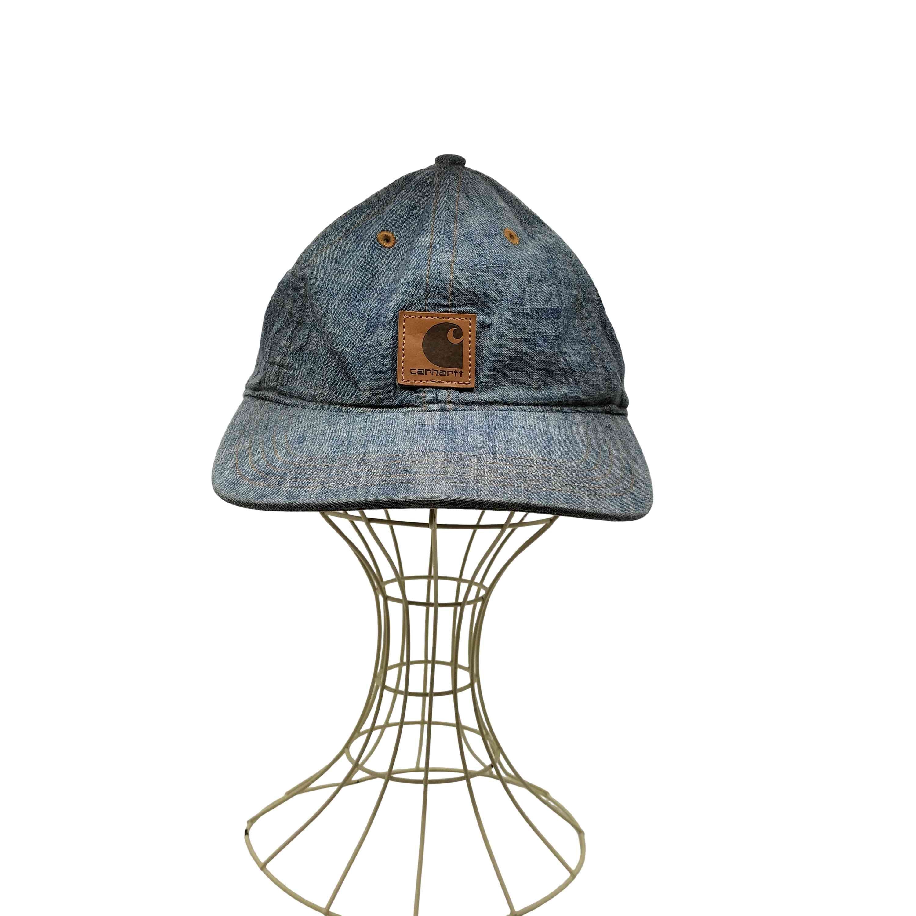 18AW ロゴ パッチ シャンブレー 6パネル キャップ バックテープ【1142636606030】