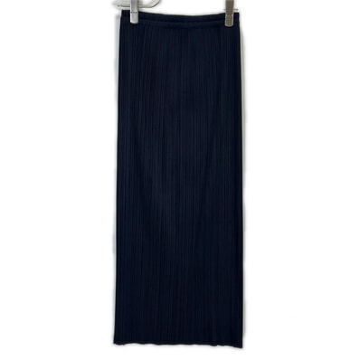 プリーツプリーズ PP04-JG613 ネイビー ロングスカート 2