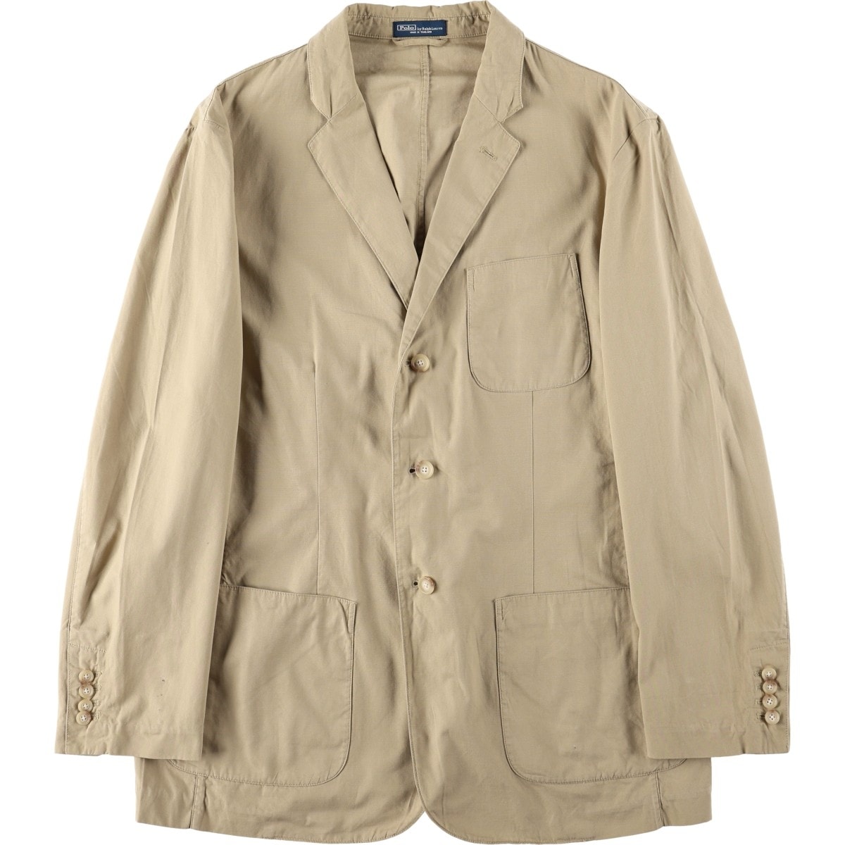 古着 ラルフローレン Ralph Lauren POLO by Ralph Lauren イージージャケット テーラードジャケット メンズL相当/eaa678373