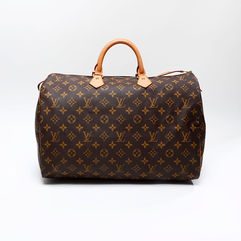 【正規品】ルイヴィトン モノグラム スピーディ40 ハンドバッグ ブラウン 茶色 LOUIS VUITTON ルイヴィトン スピーディー40 ハンドバッグ