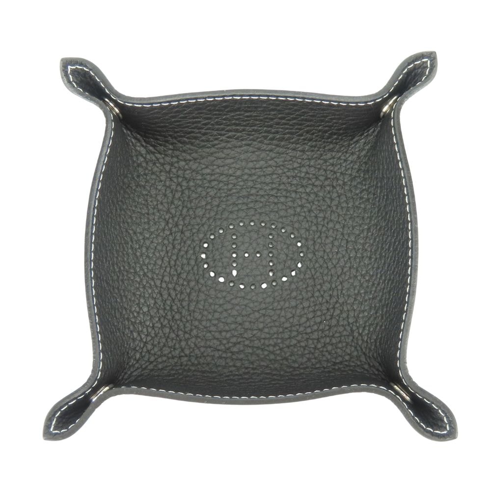 【中古】 エルメス その他ファッション雑貨 ヴィドポッシュ ミニ トリヨンクレマンス ブラック アクセサリートレー インテリア 小物 レディース 女性 HERMES