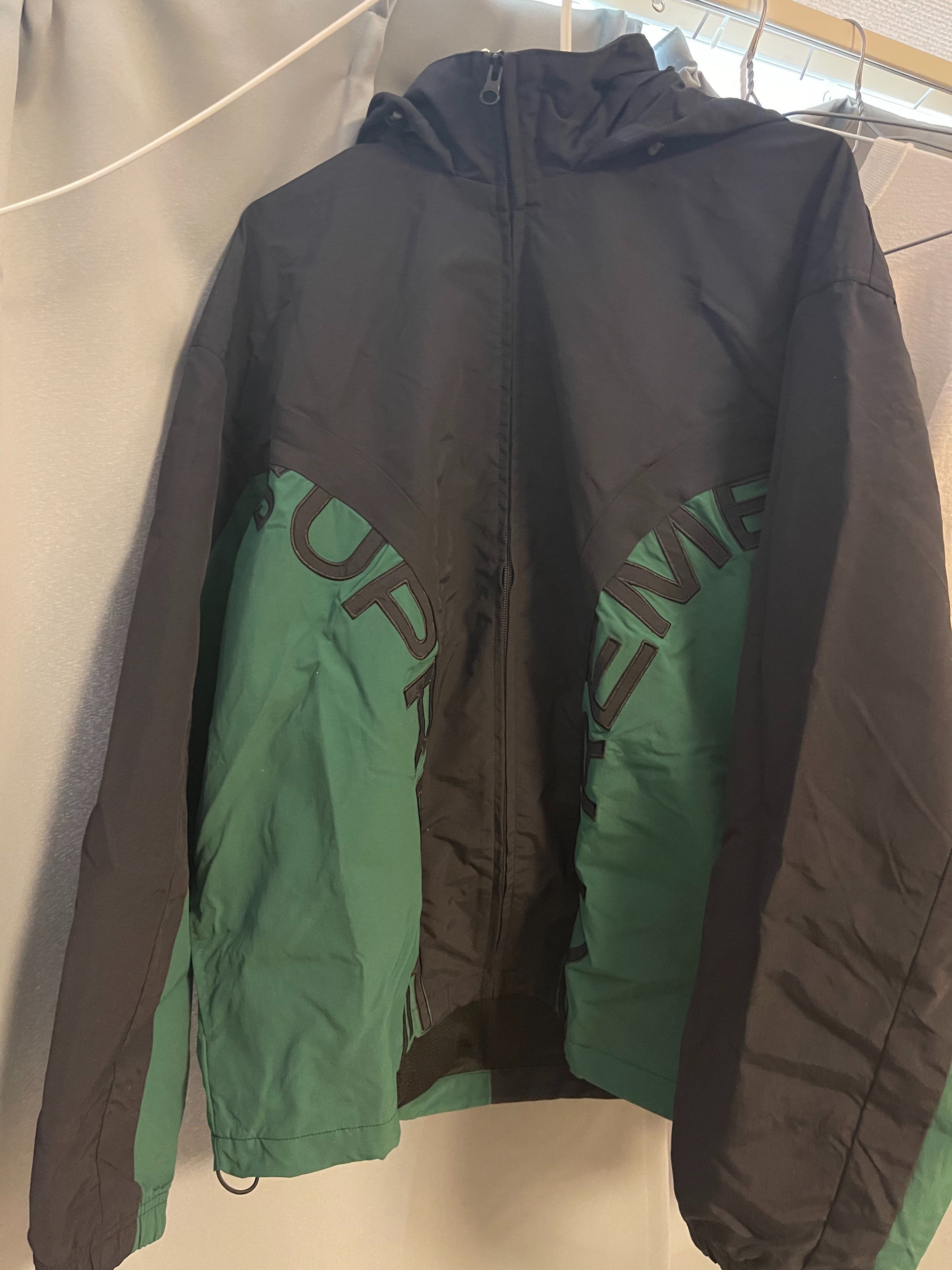 Supreme Curve Track Jacket "Black"