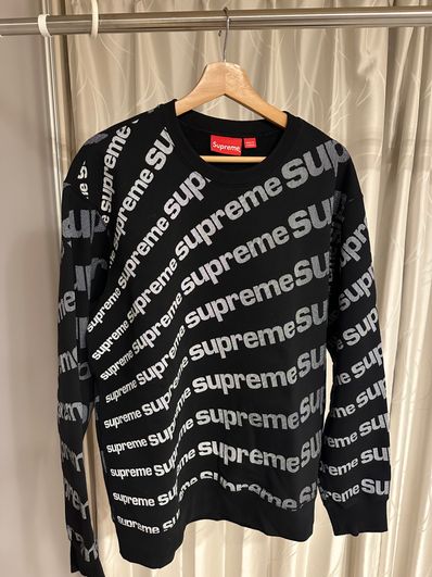 Supreme Radial Crewneck "Black"
