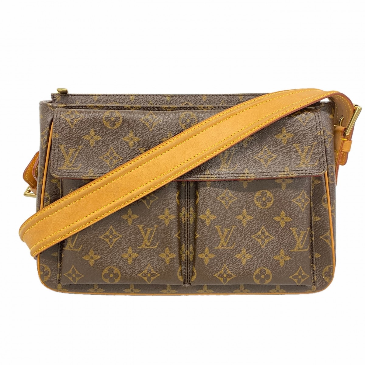 【6dc2498】ルイヴィトン ショルダーバッグ モノグラム ヴィバシテGM M51163 ブラウン【中古】レディース