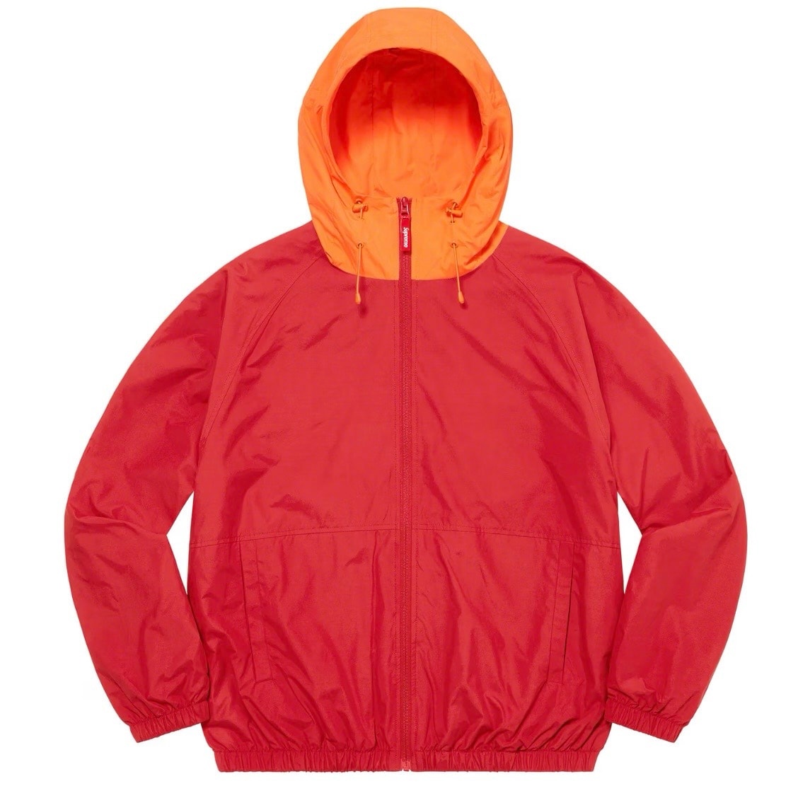Supreme Lightweight Nylon Hooded Jacket "Red"
