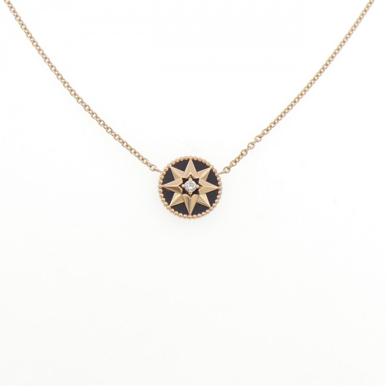 クリスチャンディオール ローズ デ ヴァン ネックレス