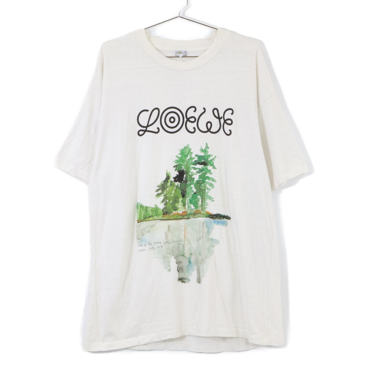 ロエベ H6299981PC 18AW ロゴ 湖畔 Tシャツ XL