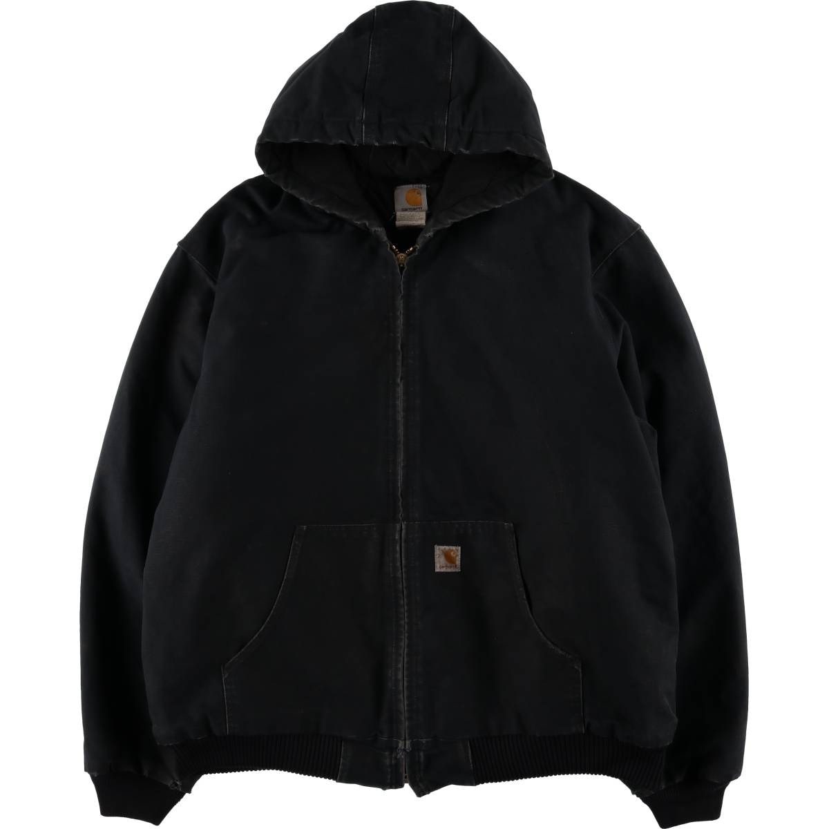 古着 カーハート Carhartt アクティブジャケット 中綿入り ダックフルジップパーカー USA製 メンズXXL相当/eaa586319