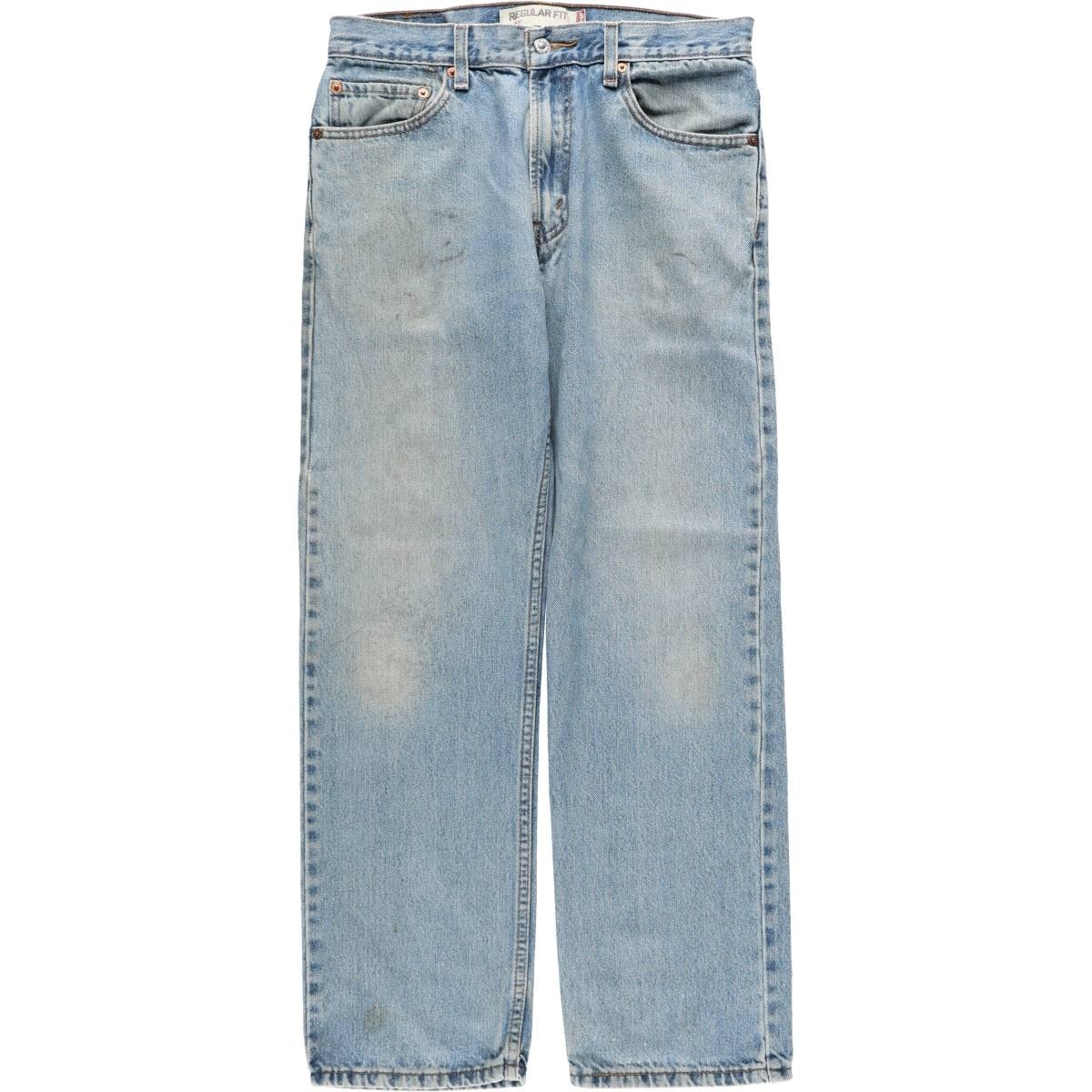 古着 リーバイス Levi's 505 REGULAR FIT テーパードデニムパンツ メンズw32相当/eaa668322