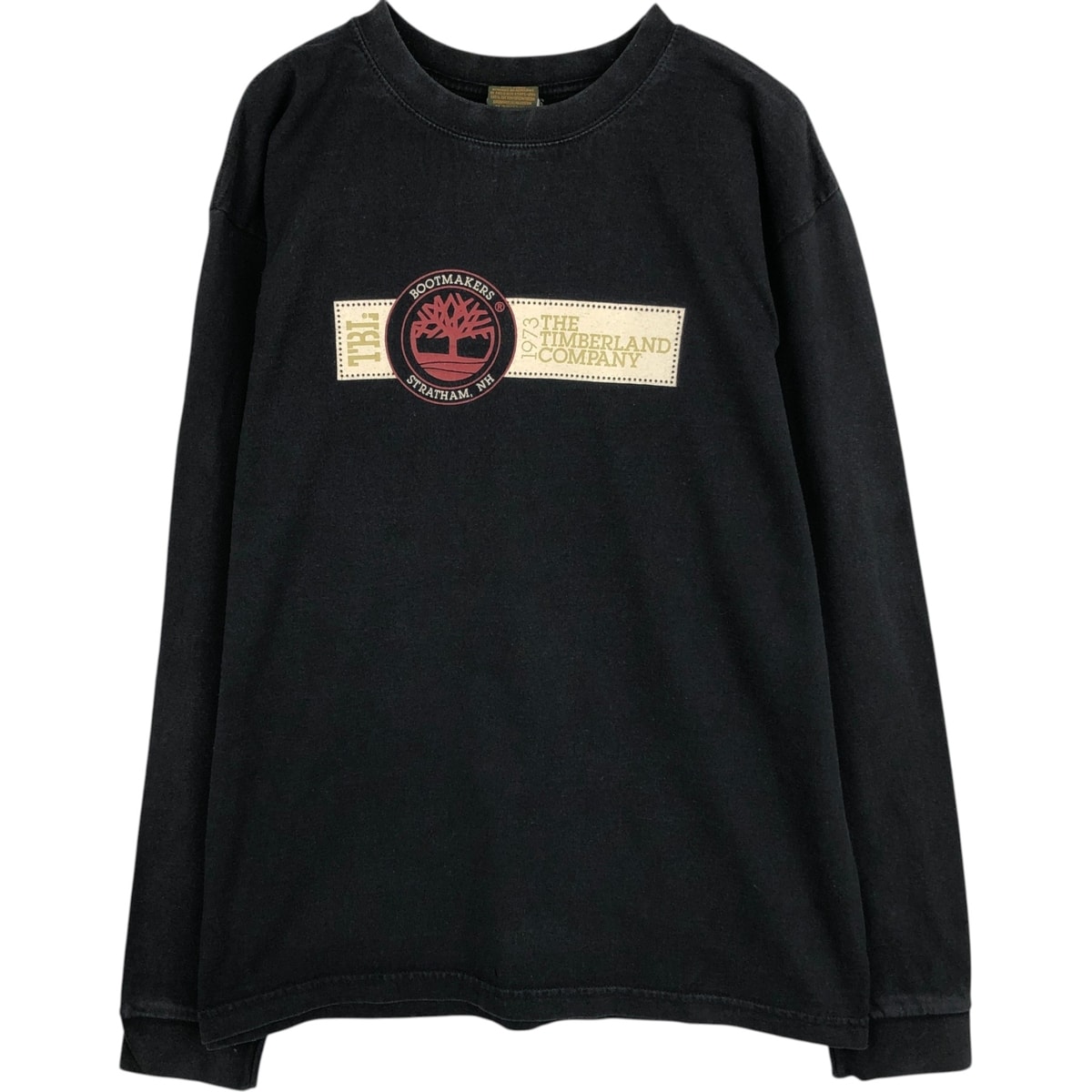 古着 ティンバーランド Timberland バックロゴ ロングTシャツ ロンT メンズL相当/eaa631362