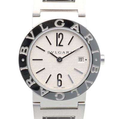 ブルガリ ブルガリブルガリ 腕時計 時計 ステンレススチール BBL26S クオーツ レディース 1年保証 BVLGARI 中古