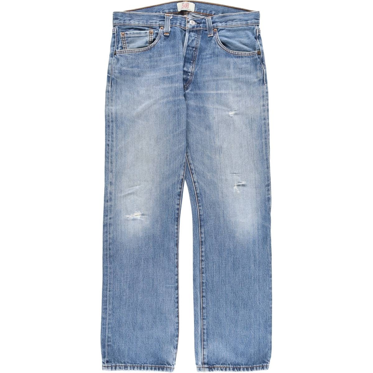 古着 リーバイス Levi's リーバイス501 STRAIGHT LEG BUTTON-FLY ストレートデニムパンツ メンズw33相当/eaa614900