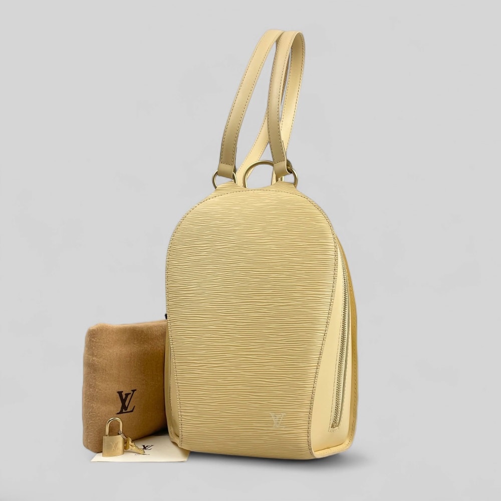 Louis Vuitton Epi Mabillon Backpack Vanilla ルイ ヴィトン エピ マビヨン リュックサック M5223A バックパック