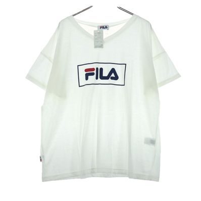FILA フィラ プリント 半袖 Tシャツ 3L