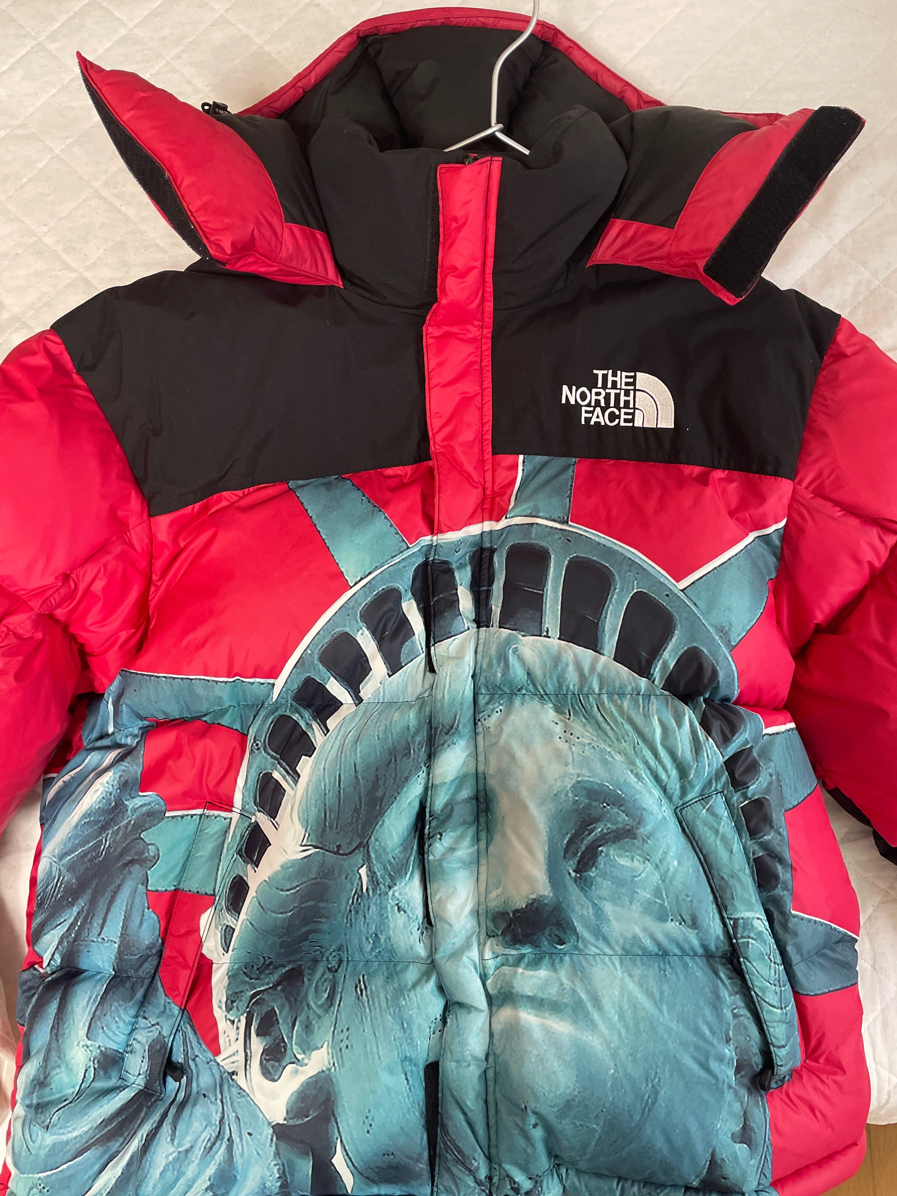Supreme x The North Face Statue of Liberty Baltoro Jacket "Red"