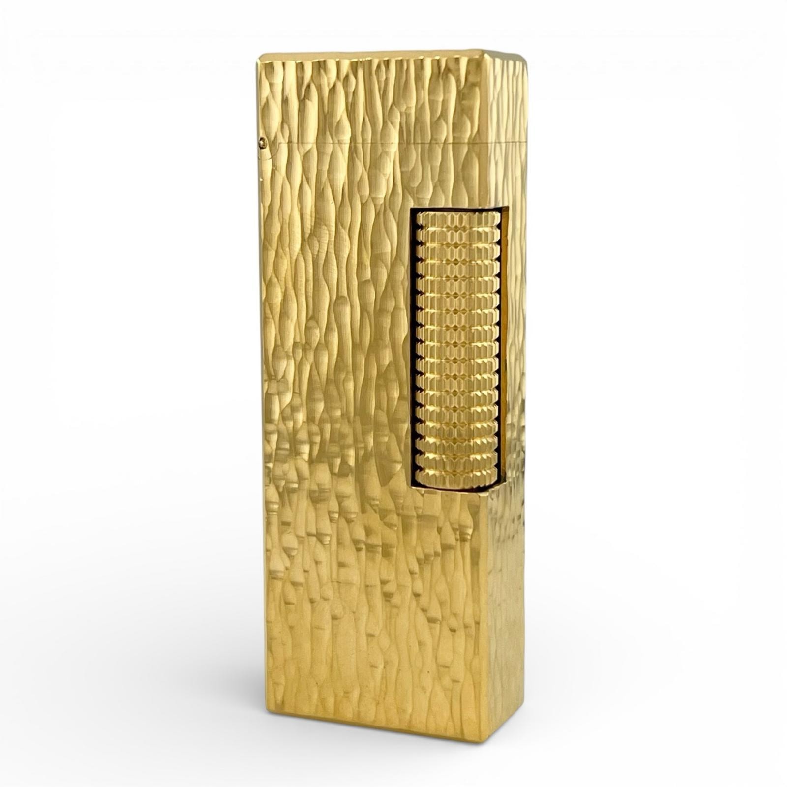 美品 ダンヒル ライター ゴールド メンズ