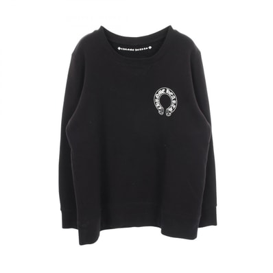 Chrome Hearts Horseshoe Floral Cross Crewneck Sweatshirt "Black"