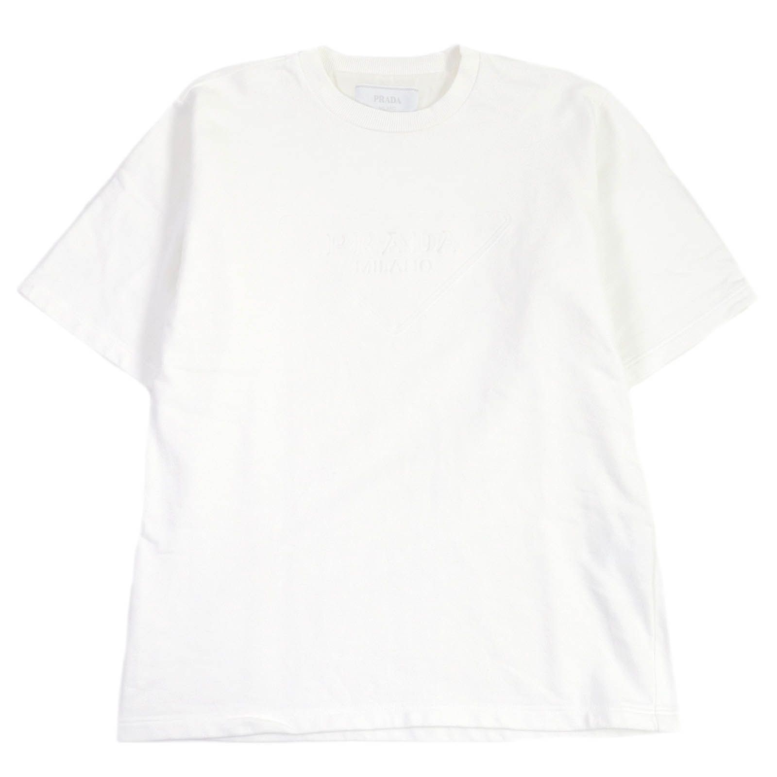 プラダ
 半袖Ｔシャツ ホワイト メンズ XS UJN773