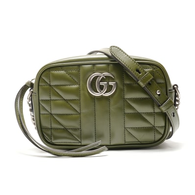 グッチ GUCCI GGマーモント ショルダーバッグ【中古】