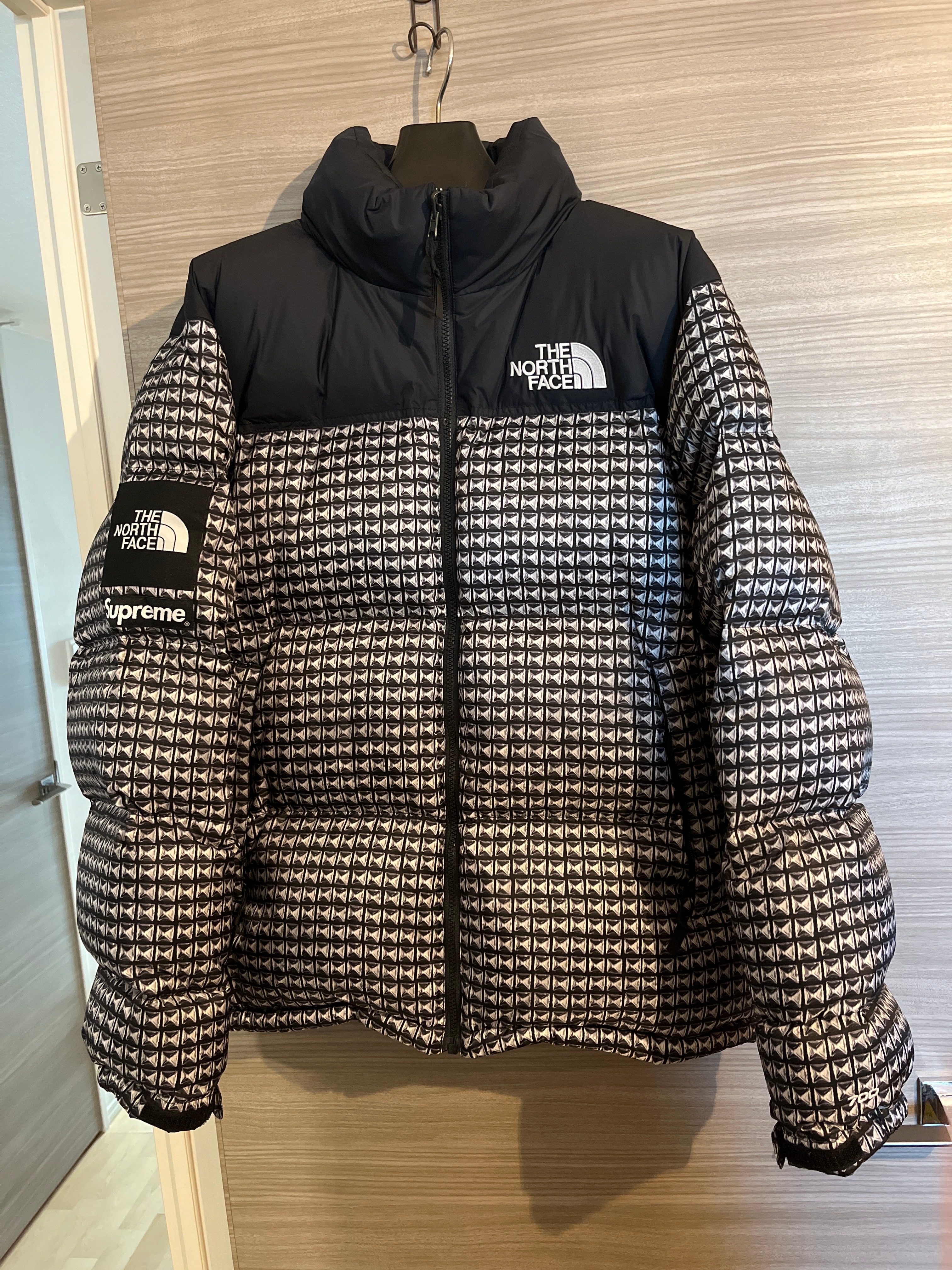 Supreme x The North Face Studded Nuptse Jacket "Black"