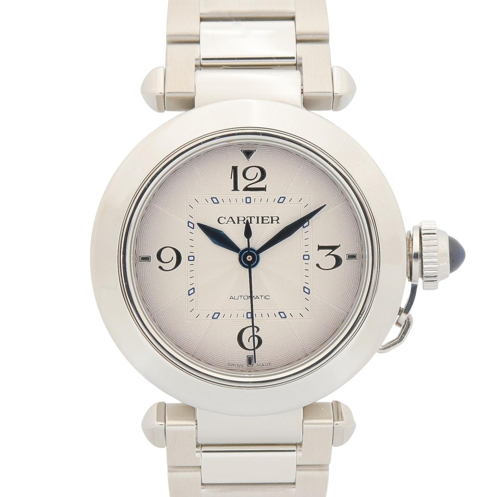 カルティエ CARTIER パシャ ドゥ カルティエ 腕時計 時計 ステンレススチール ボーイズ シルバー系 WSPA0013 【中古】